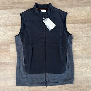 NWT Icebreaker Men’s MerinoLoft Black Vest Running Athletic